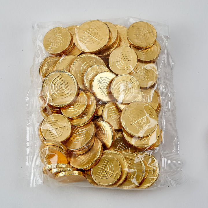 Premium Belgian Milk Chocolate Chanukah Gelt Coins