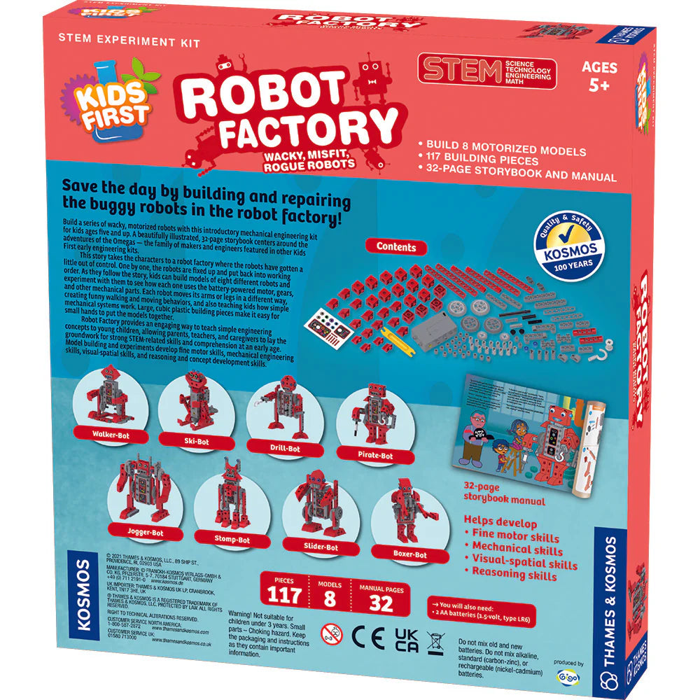 Kids First Robot Factory STEM Kit