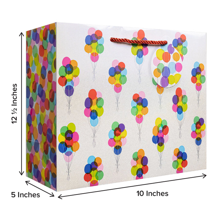 Bunch of Balloons Large Gift Bag Tote