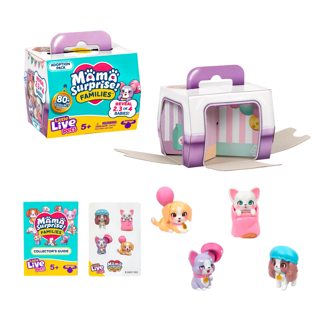 Little Live Pets Mama Surprise Families Adoption Pack (Styles May Vary)