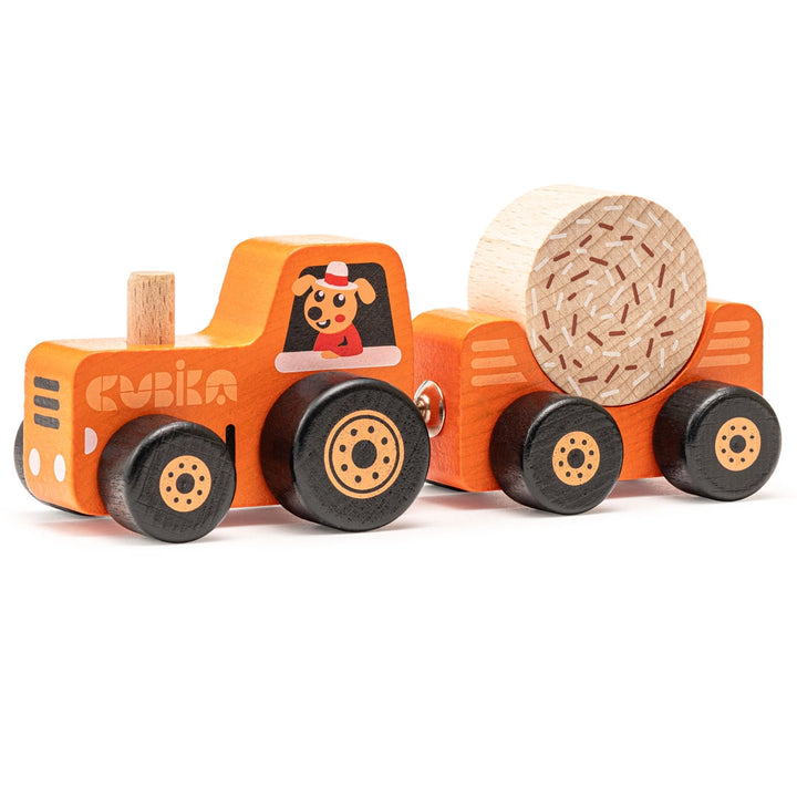 Cubika Wooden Tractor