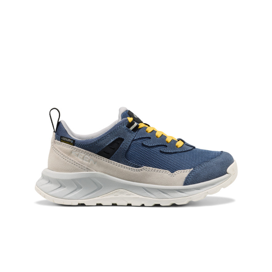 KEEN Hightrail Waterproof Hiking Shoe in Vintage Indigo/Alloy