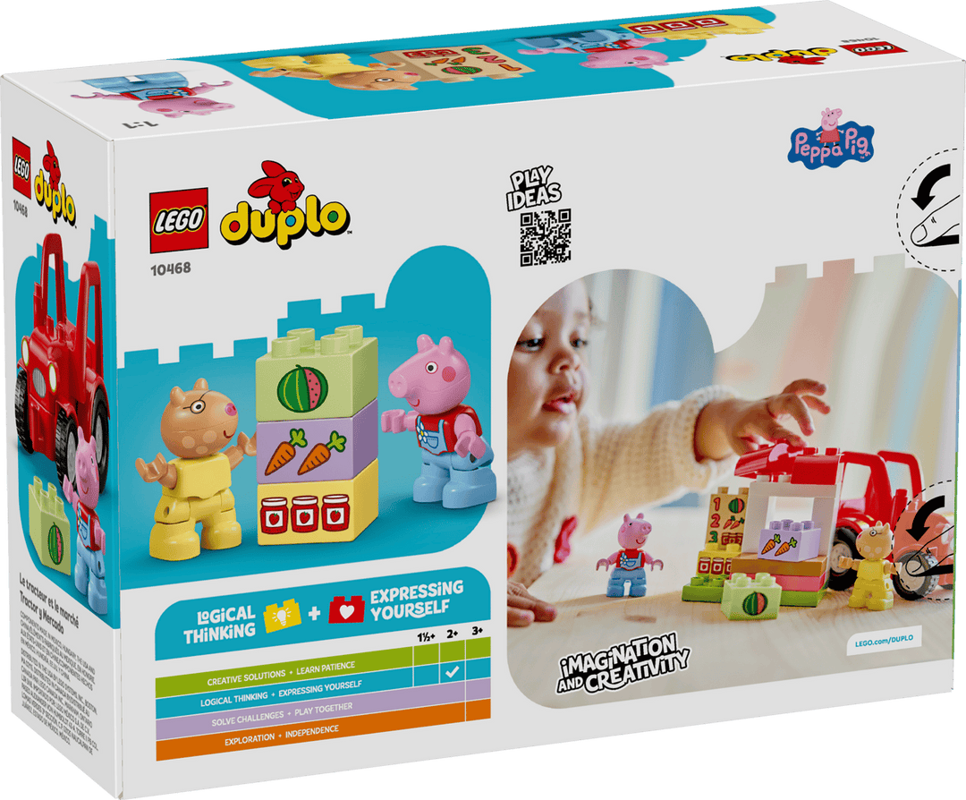 LEGO DUPLO Peppa Pig Tractor and Market (10468)