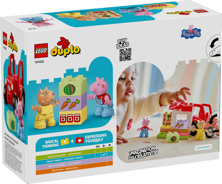LEGO DUPLO Peppa Pig Tractor and Market (10468)