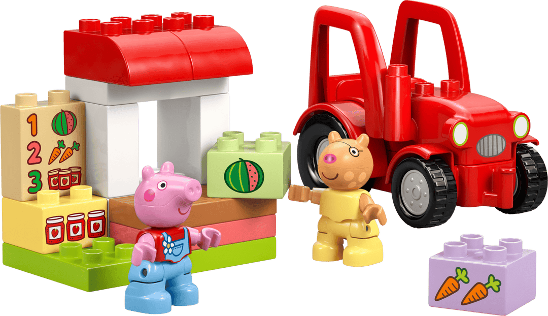 LEGO DUPLO Peppa Pig Tractor and Market (10468)