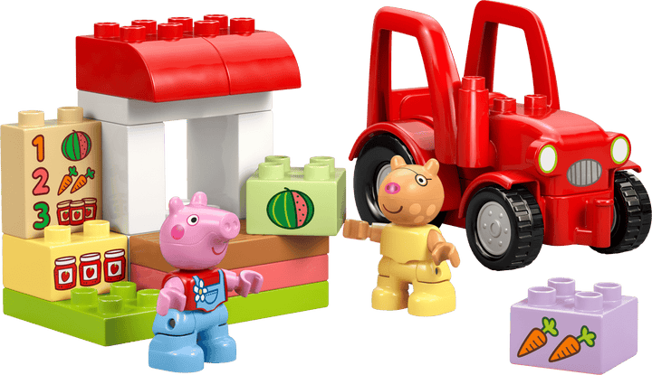 LEGO DUPLO Peppa Pig Tractor and Market (10468)