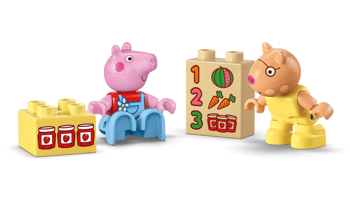 LEGO DUPLO Peppa Pig Tractor and Market (10468)