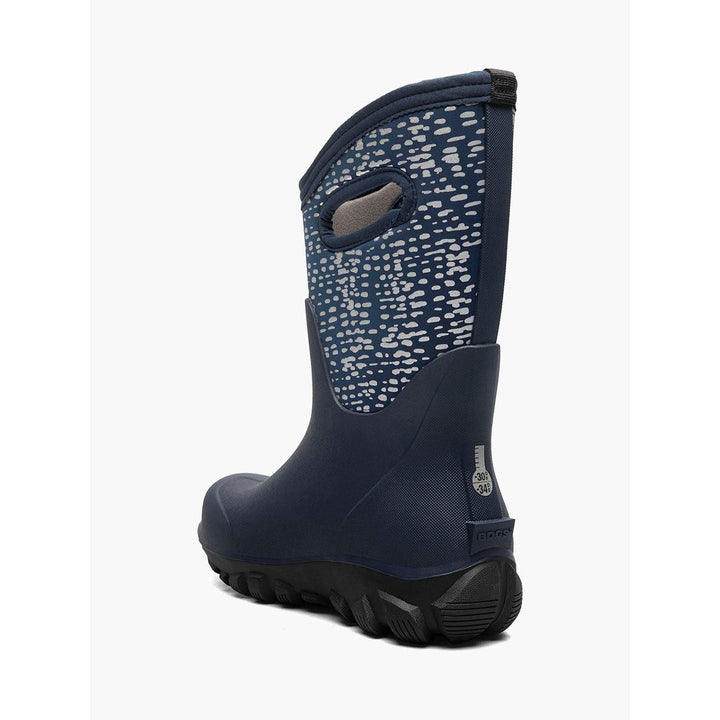 BOGS Classic Seamless Sparkle Dot Navy Multi back view