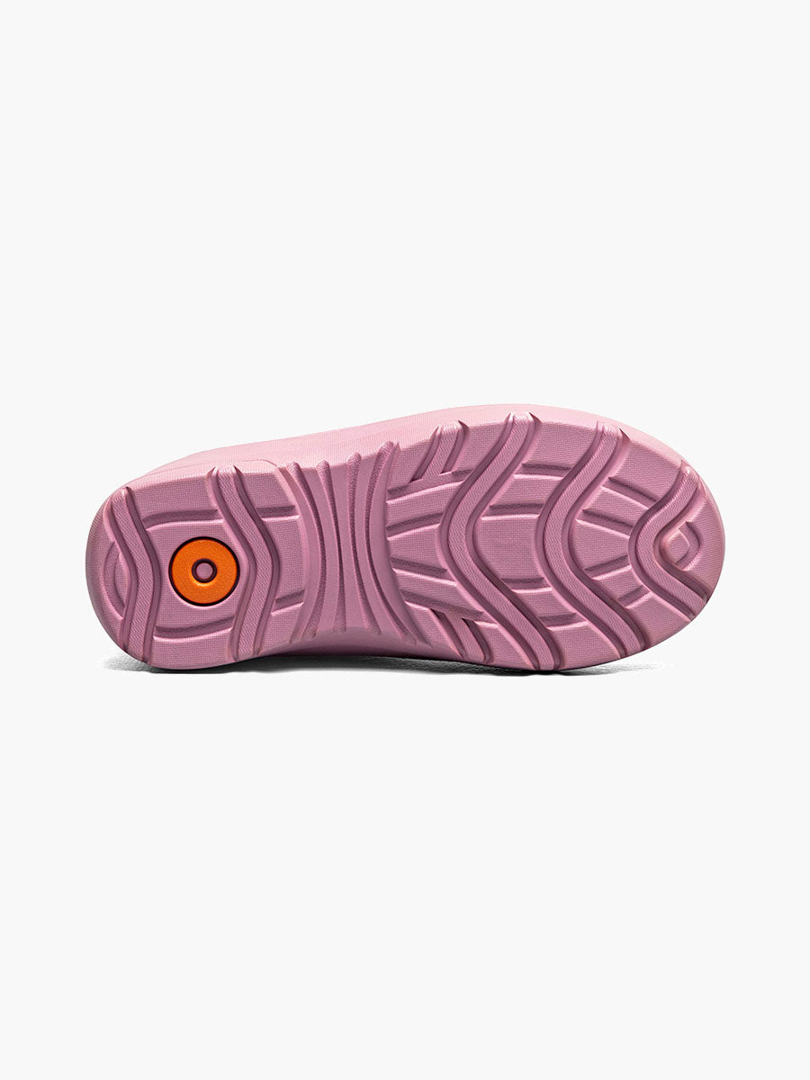 BOGS York Seamless Demure Floral Pink outsole