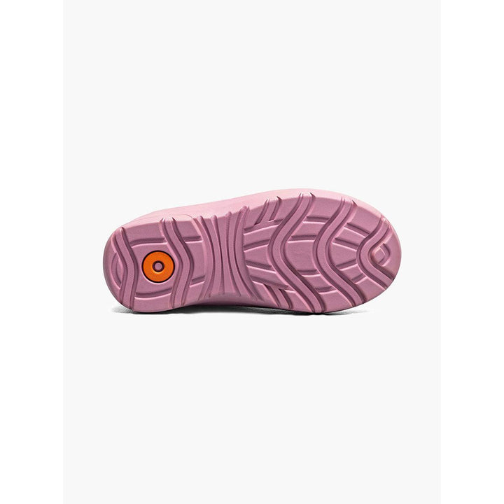 BOGS York Seamless Demure Floral Pink outsole