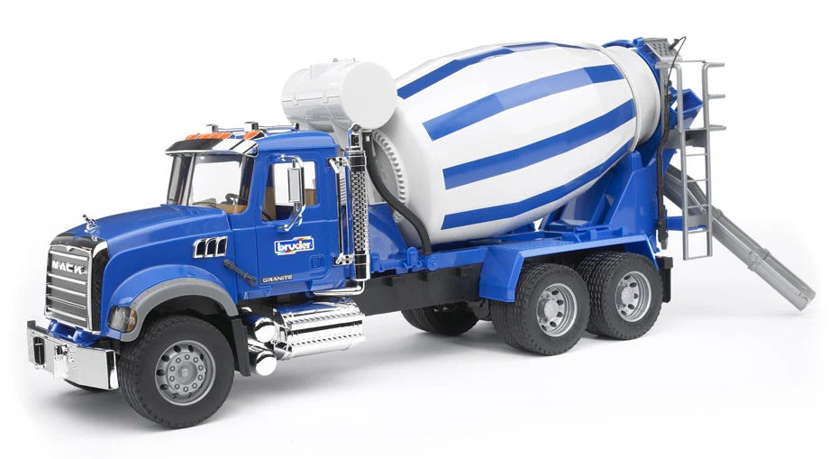 Bruder MACK Granite Cement Mixer (02814)