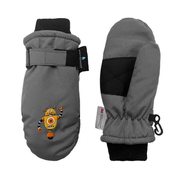 Grand Sierra™ Toddler Tusser Ski Mittens (Size 2–4)