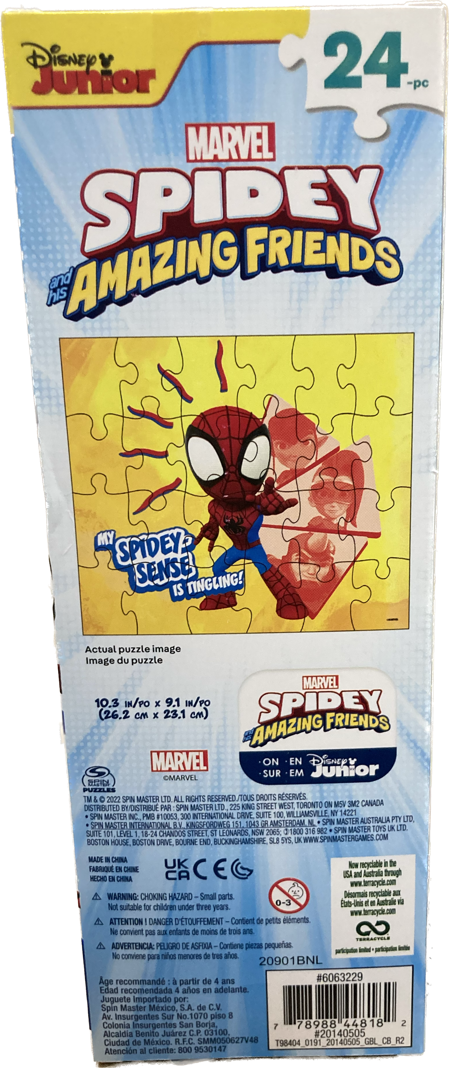 Marvel Spidey and His Amazing Friends 24 Piece Puzzle