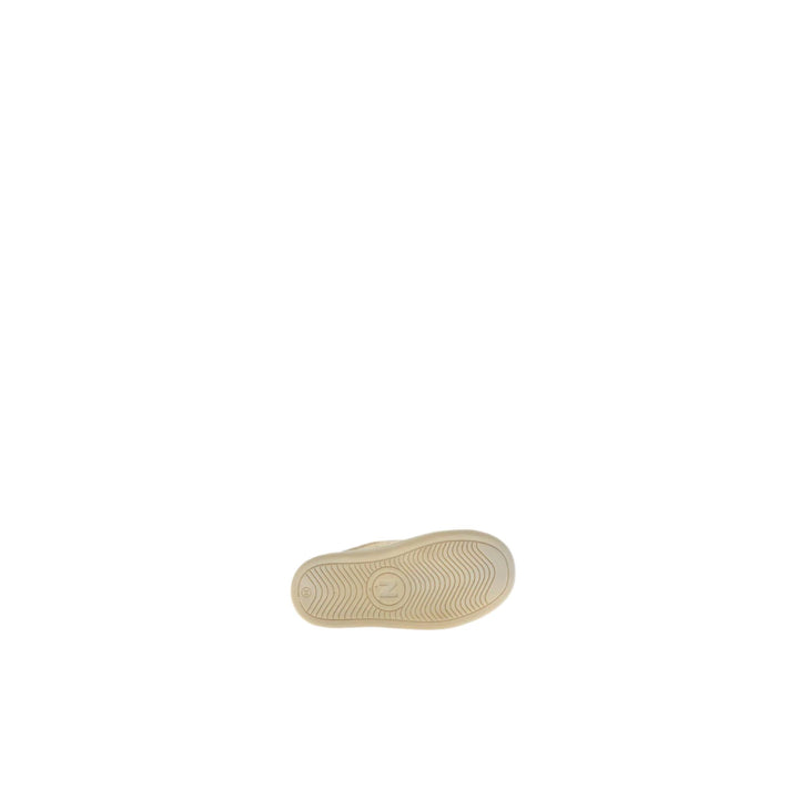 Beige sneaker sole on a white background