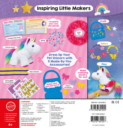 Klutz Jr. Craft Snuggle My Pet Unicorn