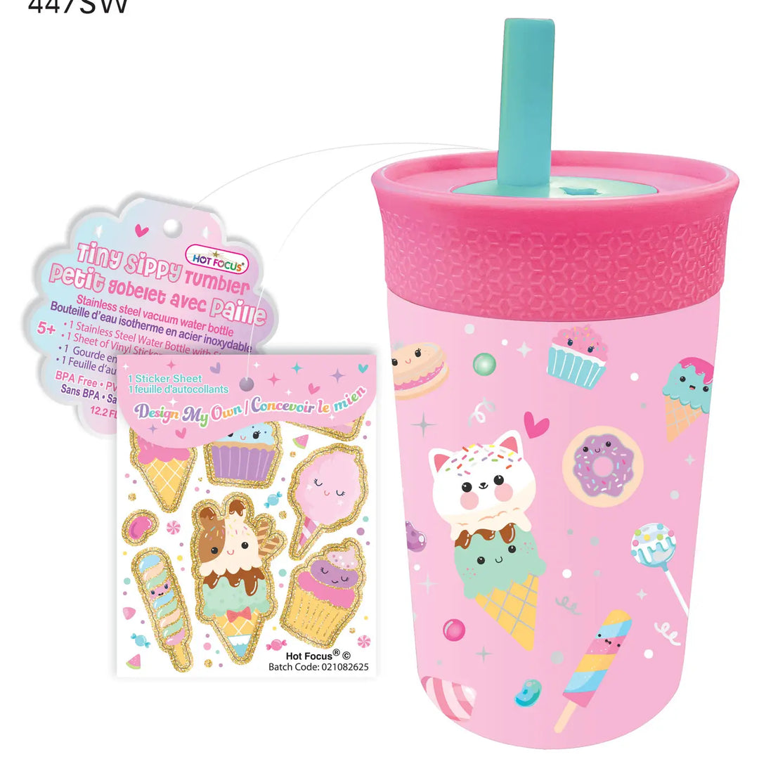 Hot Focus Tiny Sippy Tumbler 12 oz - Sweet
