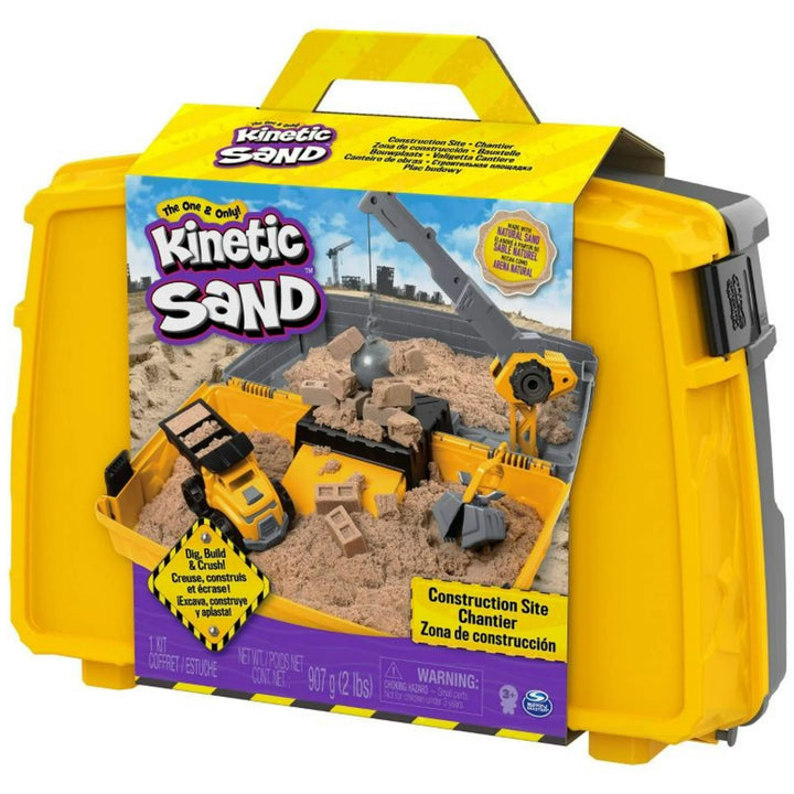 Kinetic Sand - Construction Site Folding Sandbox Playset