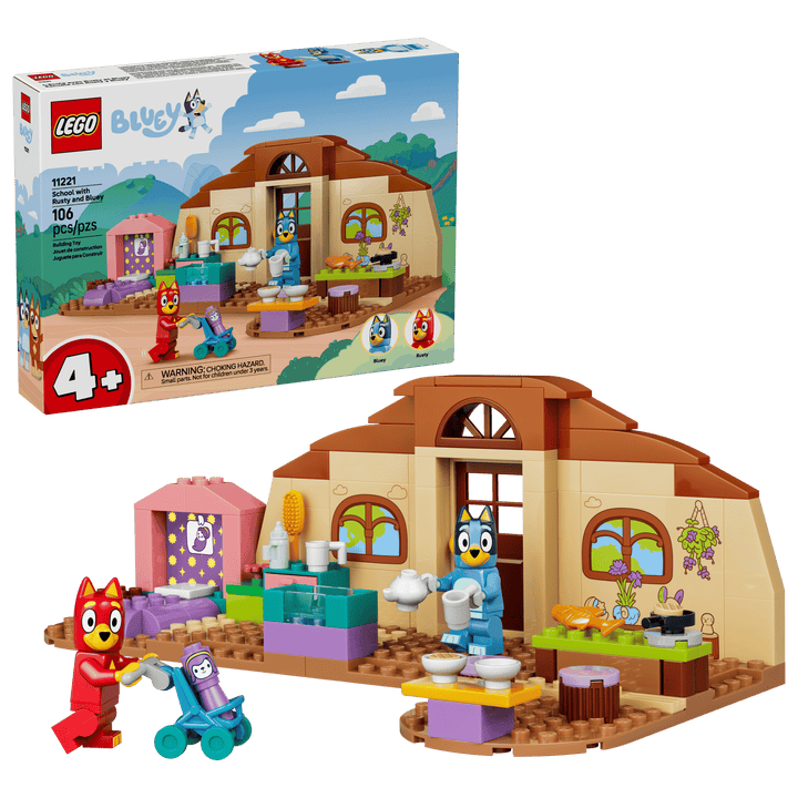 LEGO Bluey School with Rusty and Bluey (11221)