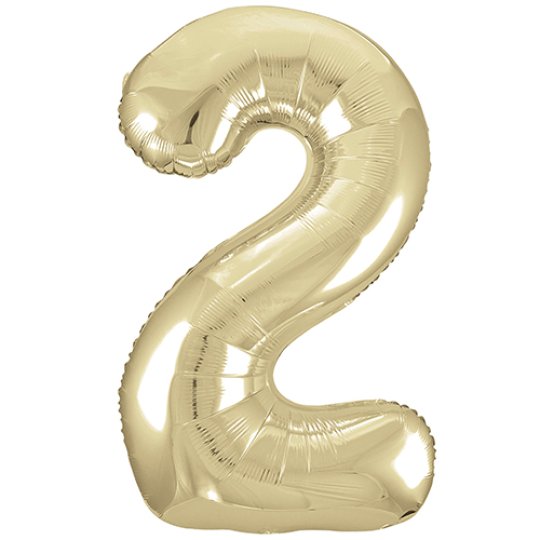 Number Balloons  34"- Gold
