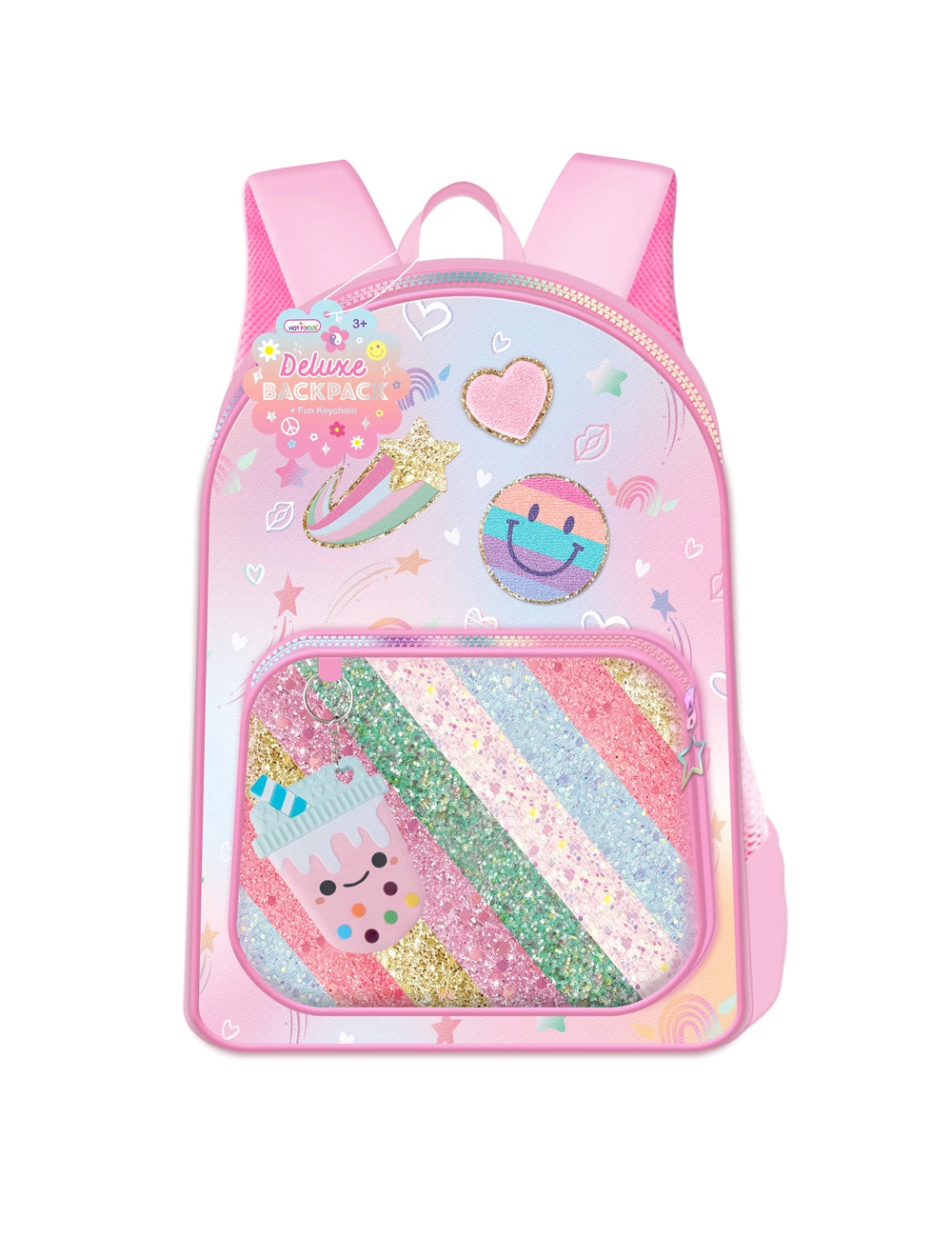 Hot Focus Deluxe Backpack – Rainbow