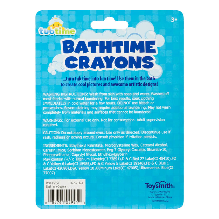 Tubtime Bathtime Crayons