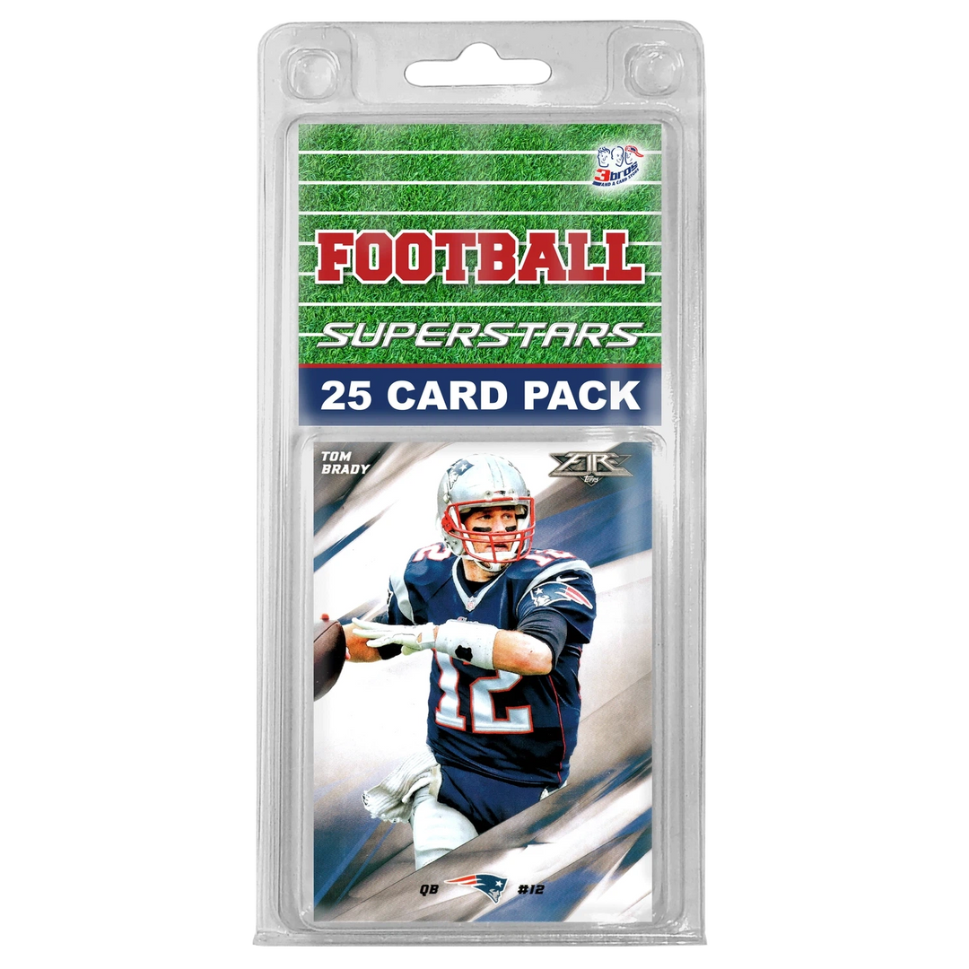 NFL Superstar Mix Cards - 25 Pack