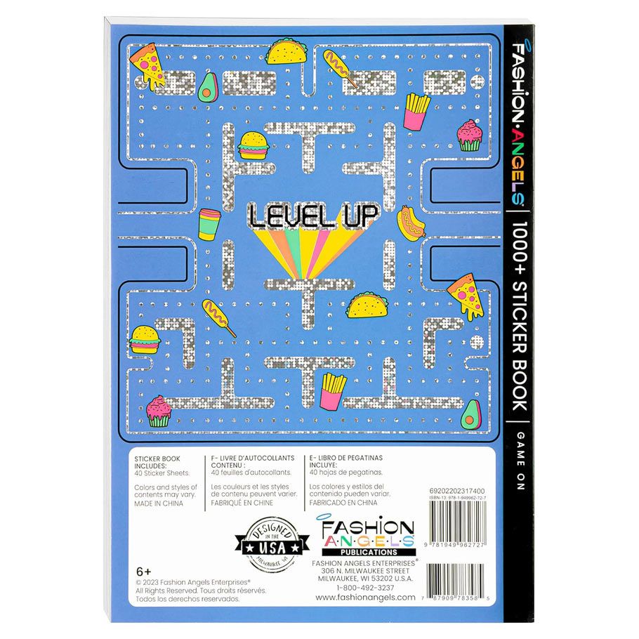 Fashion Angels 1,000+ Game On Sticker Book