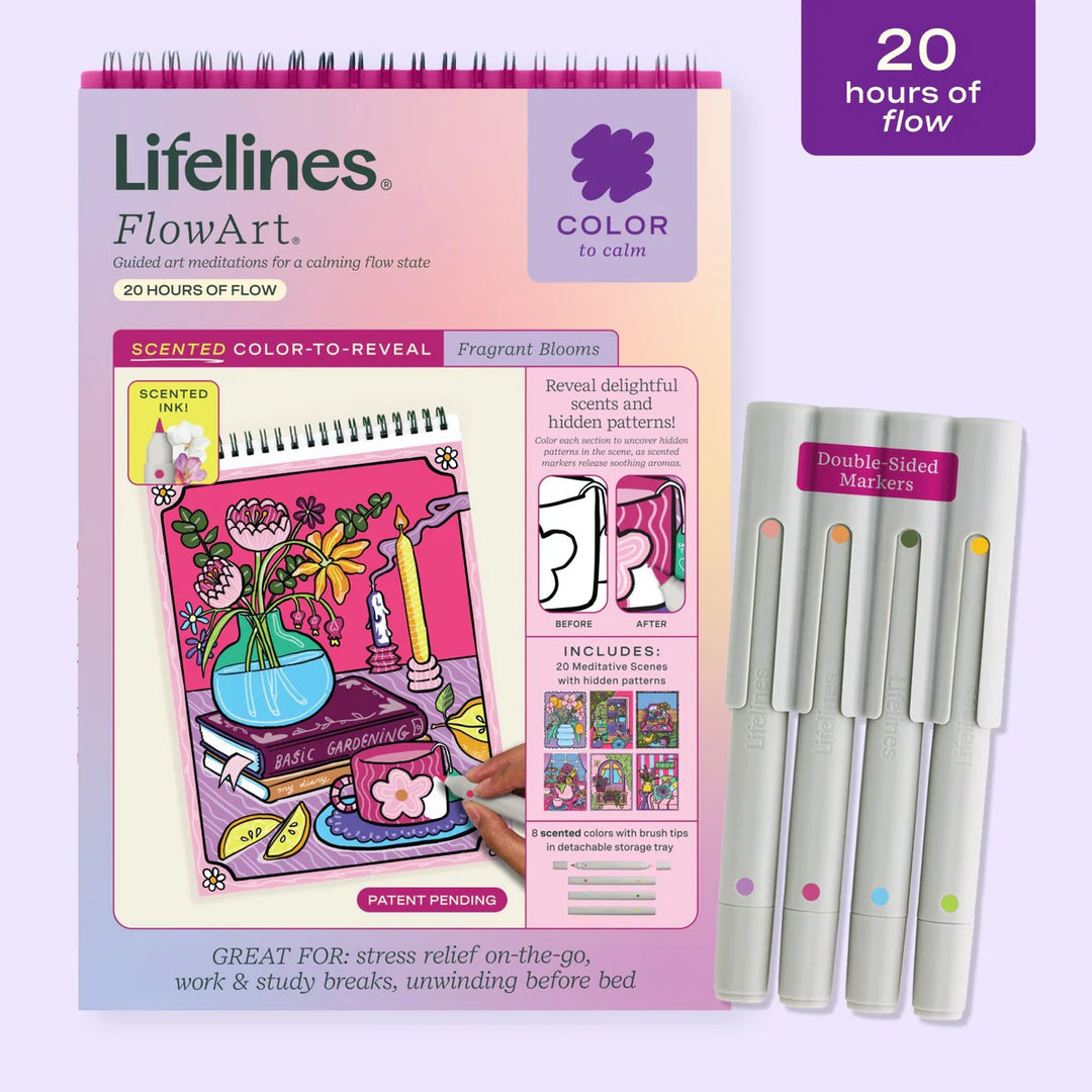 FlowArt® Scented Color-to-Reveal: Fragrant Blooms