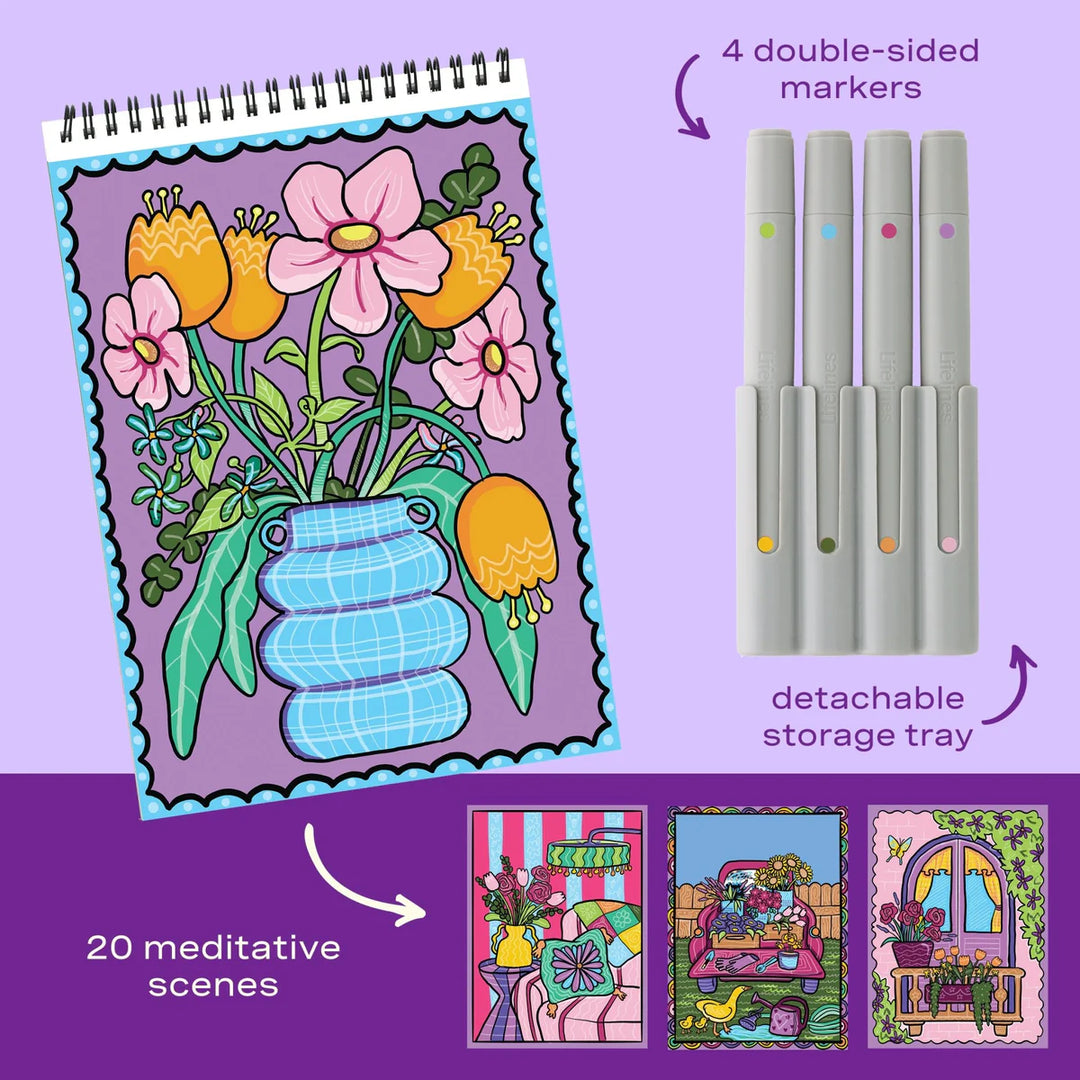 FlowArt® Scented Color-to-Reveal: Fragrant Blooms