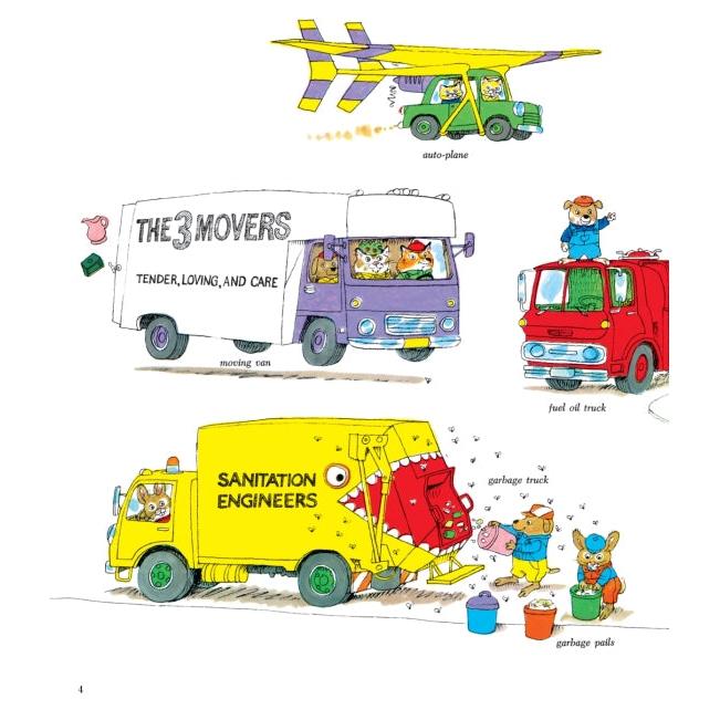 Richard Scarry's Cars and Trucks and Things That Go