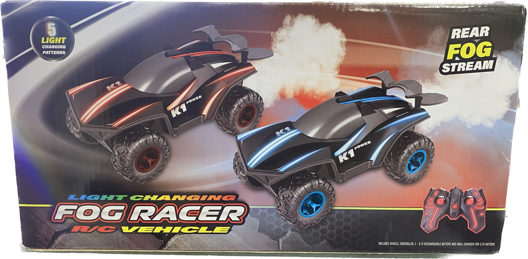 Kid Galaxy Light Changing Fog Racer Remote Control Vehicle