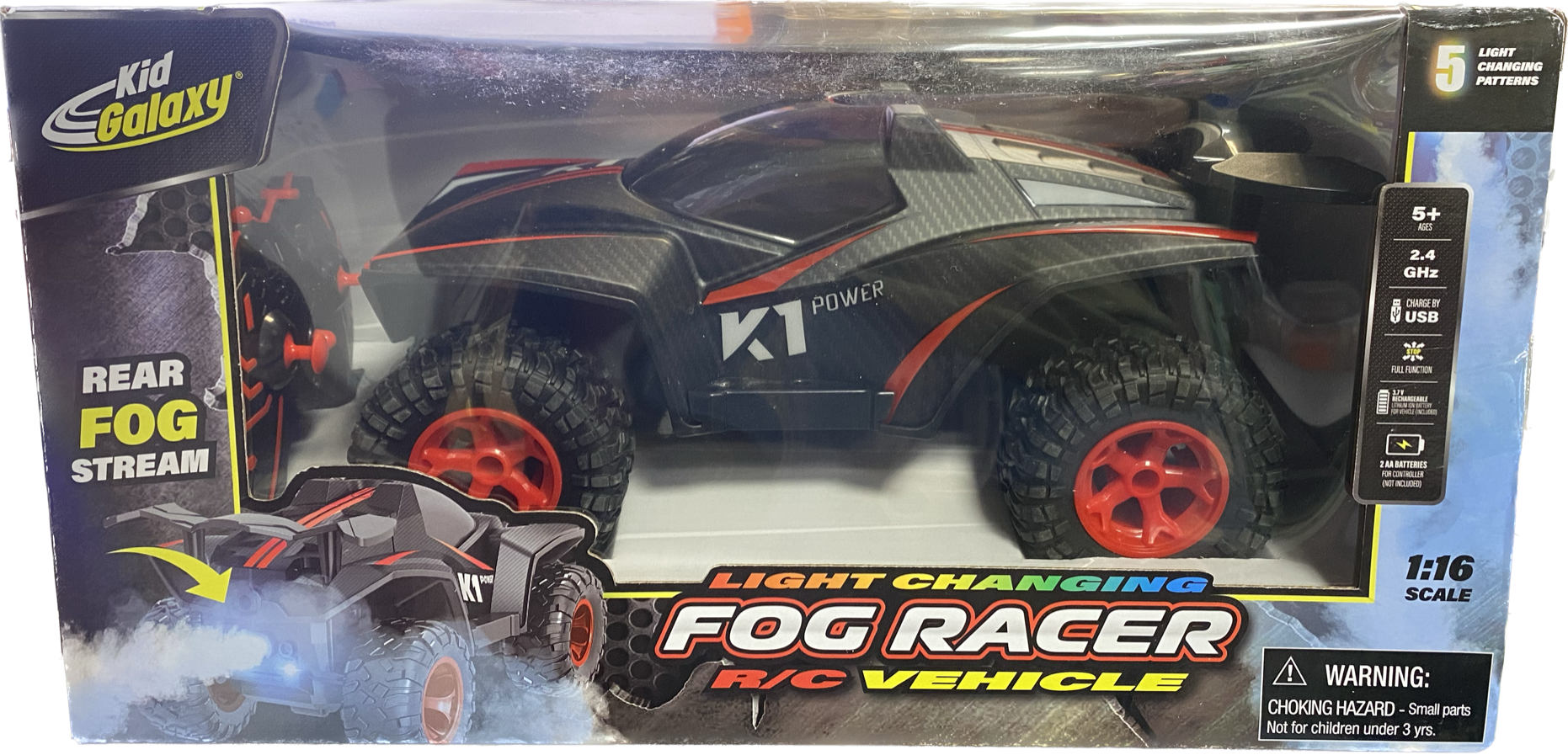 Kid Galaxy Light Changing Fog Racer Remote Control Vehicle
