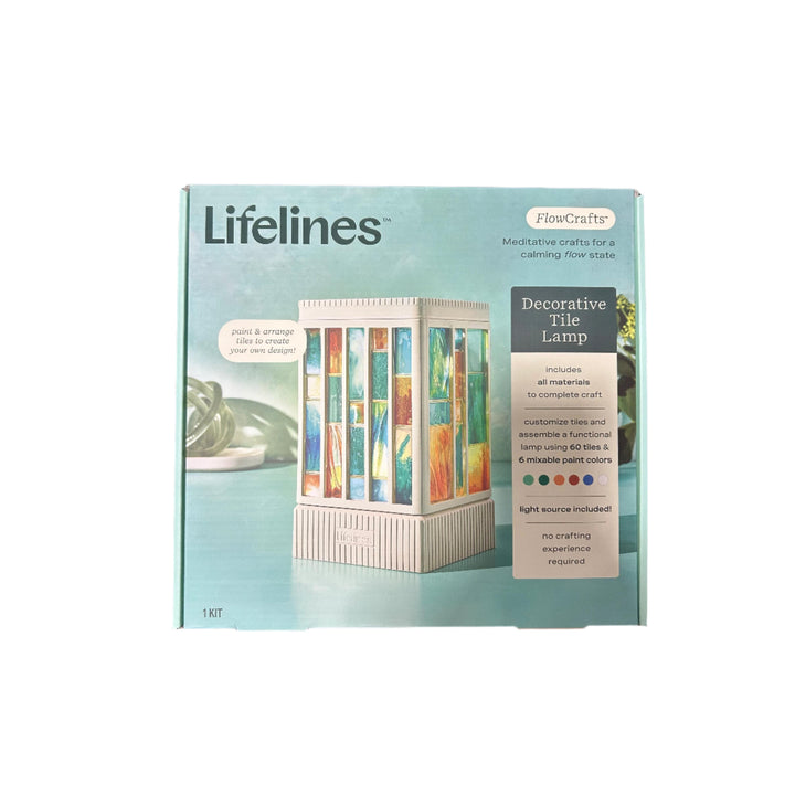 Lifelines FlowCrafts Decorative Tile Lamp