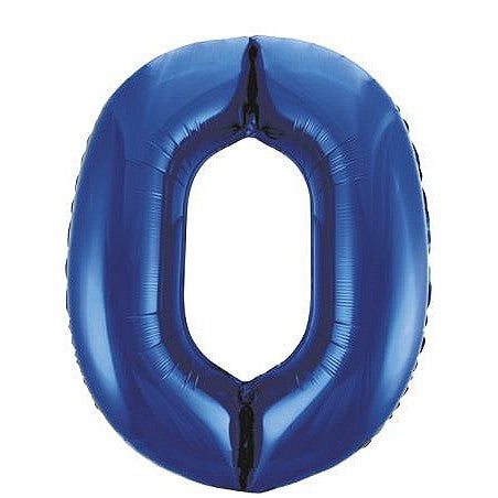 Number Balloons 34"- Blue