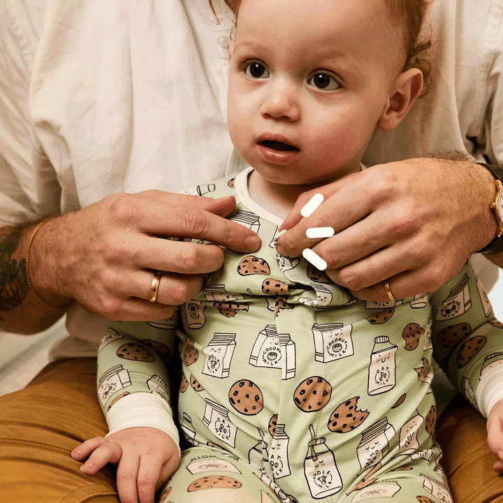 Magnetic Grow With Me Convertible Overall