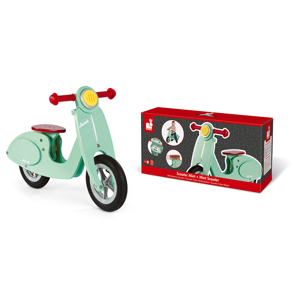 Janod Scooter Balance Bike (Wood)