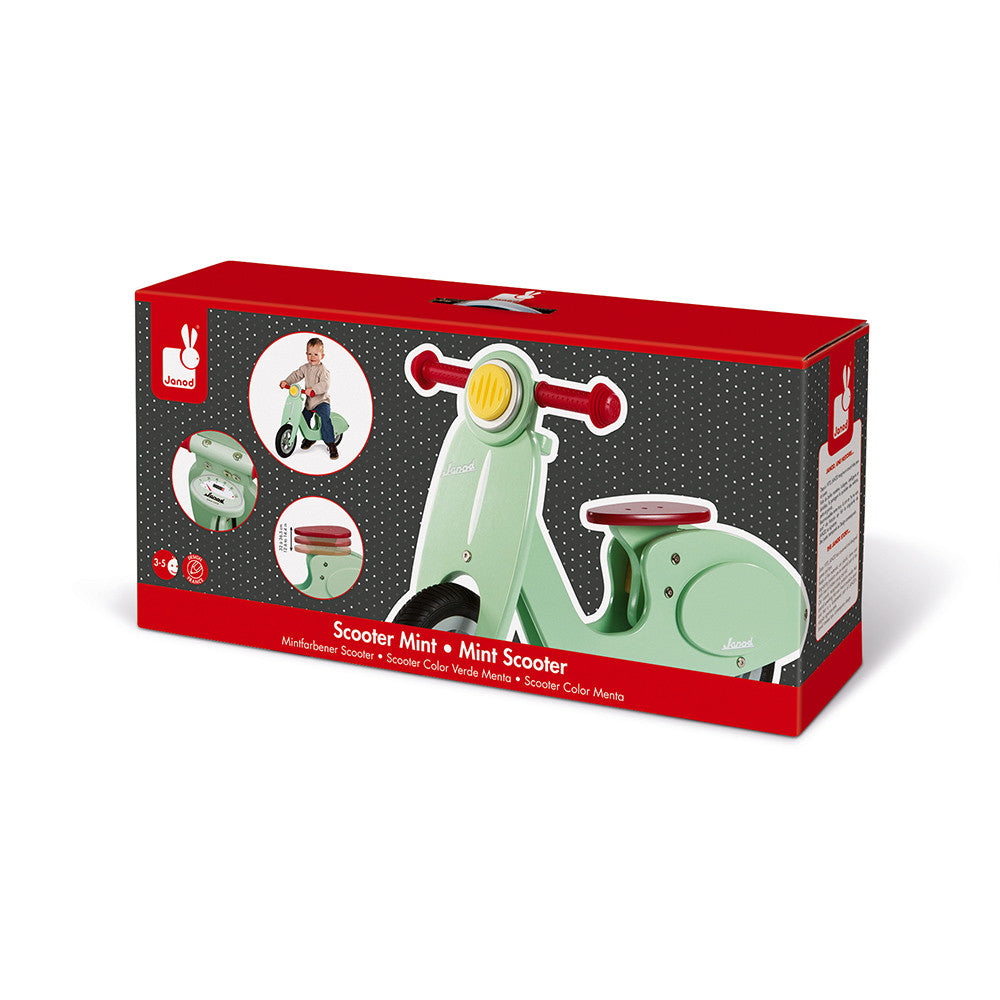 Janod Scooter Balance Bike (Wood)