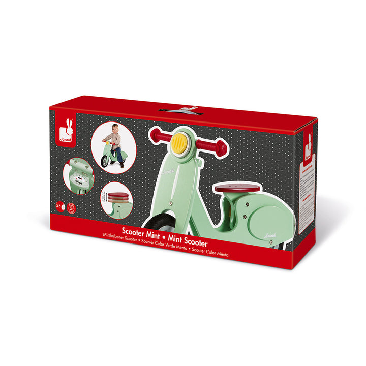 Janod Scooter Balance Bike (Wood)