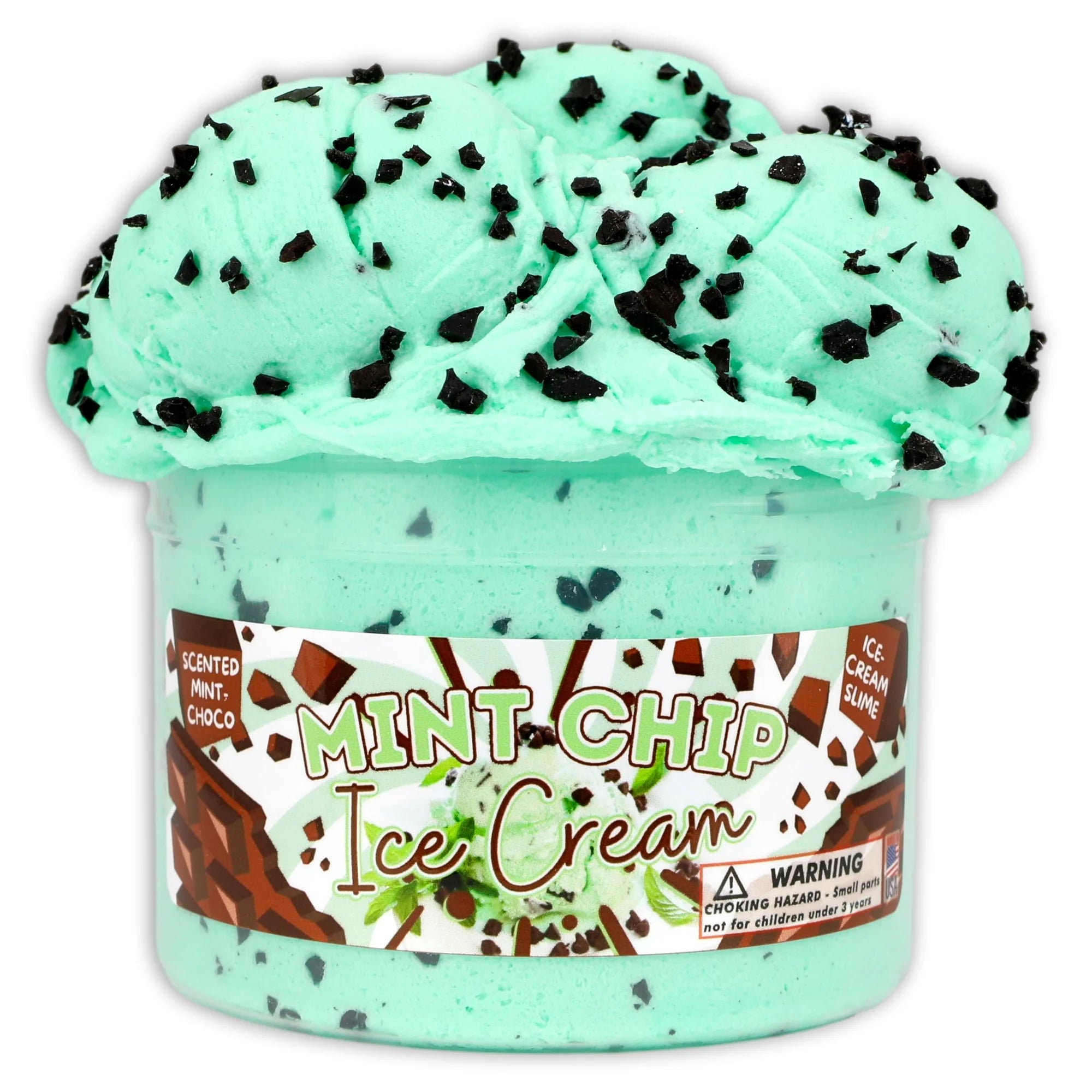 DopeSlimes Mint Chip Ice Cream Slime 8oz