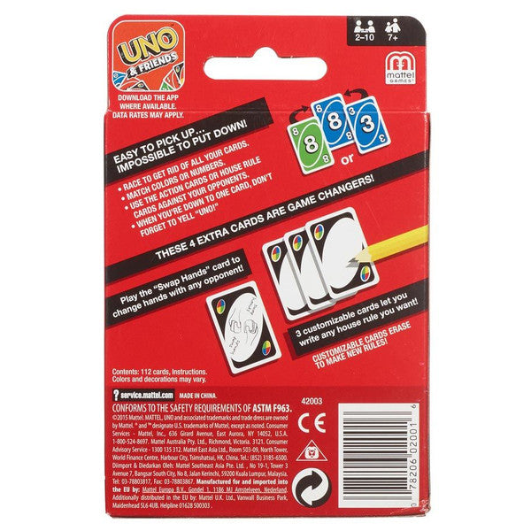 UNO Card Game Now Wiith Customizable Wild Cards !