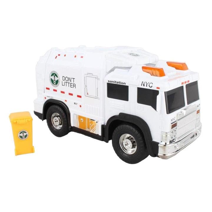 Daron NYC Sanitation Garbage Truck with Lights & Sound