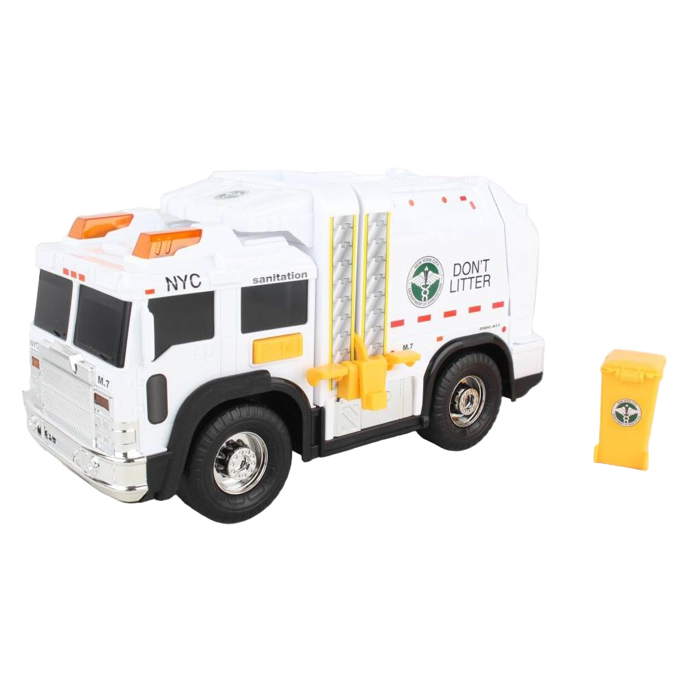 Daron NYC Sanitation Garbage Truck with Lights & Sound