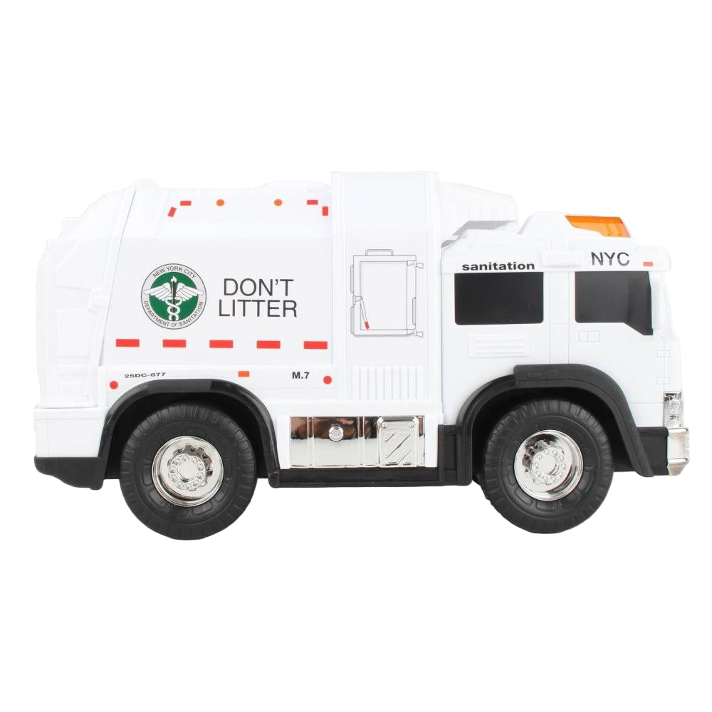 Daron NYC Sanitation Garbage Truck with Lights & Sound