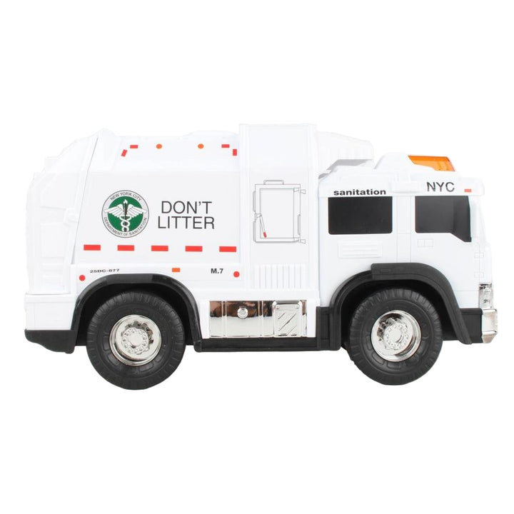 Daron NYC Sanitation Garbage Truck with Lights & Sound
