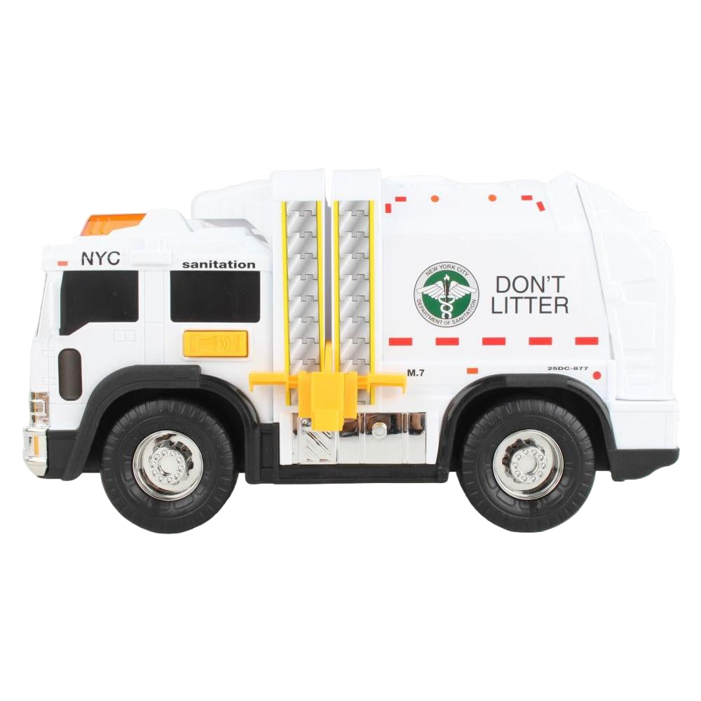 Daron NYC Sanitation Garbage Truck with Lights & Sound