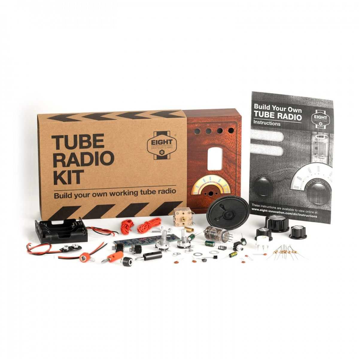 EIGHT Build Your Own Tube Radio Kit