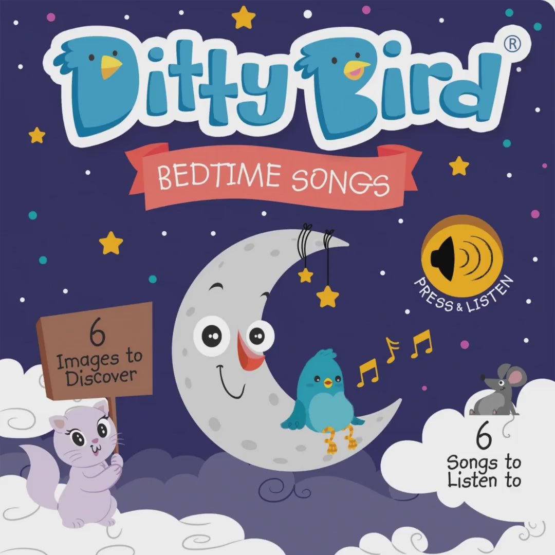 Ditty Bird - Bedtime Songs - Musical Books for Toddlers