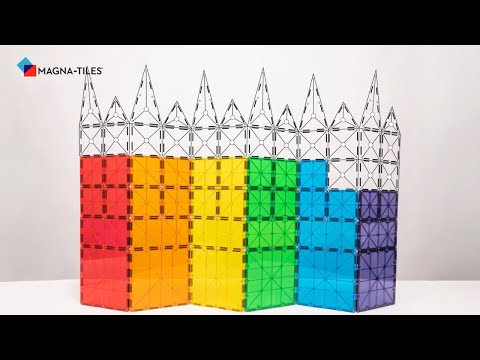 Magna Tiles Clear Colors - 100 Piece Set