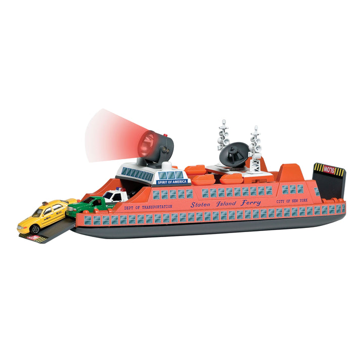 Daron Staten Island Ferry with 3 NYC Vehicles