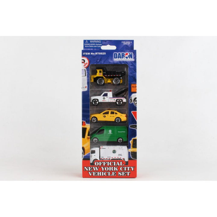 Daron New York City Official 5 PC Vehicle Set